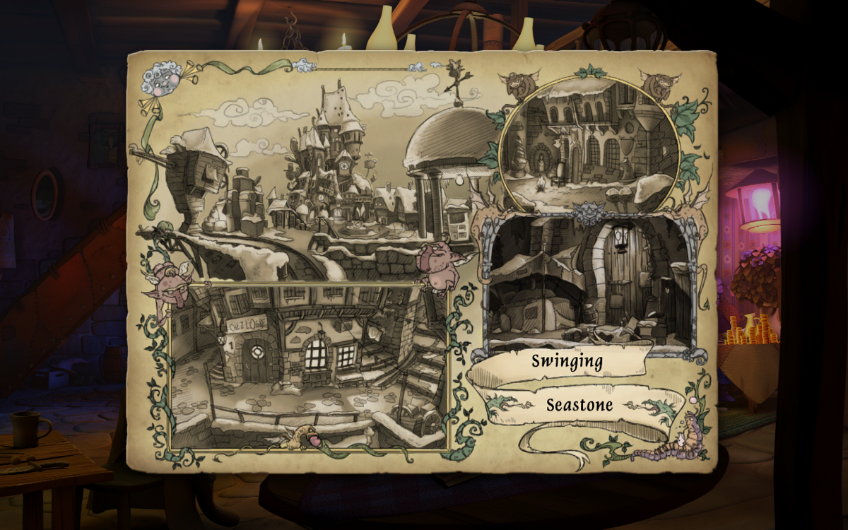 The Book of Unwritten Tales 2 screenshot 3 for Wii U